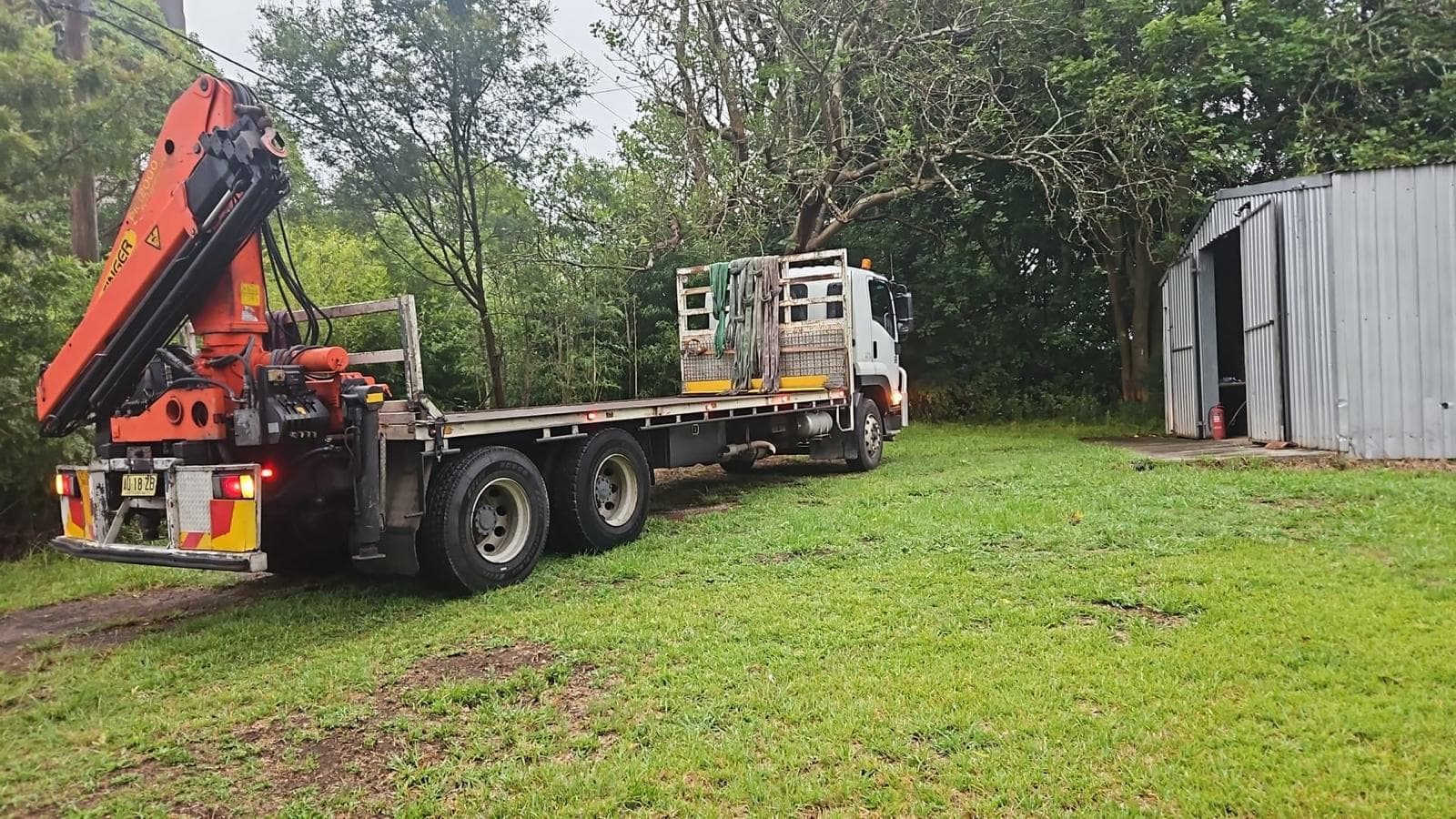 Cover Image for HIAB Crane Truck Hire — Self-Loading, No Forklift